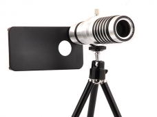 14 x Field Vision Zoom Telescope Camera Lens Kit + Tripod For iPhone 4 4G 4S